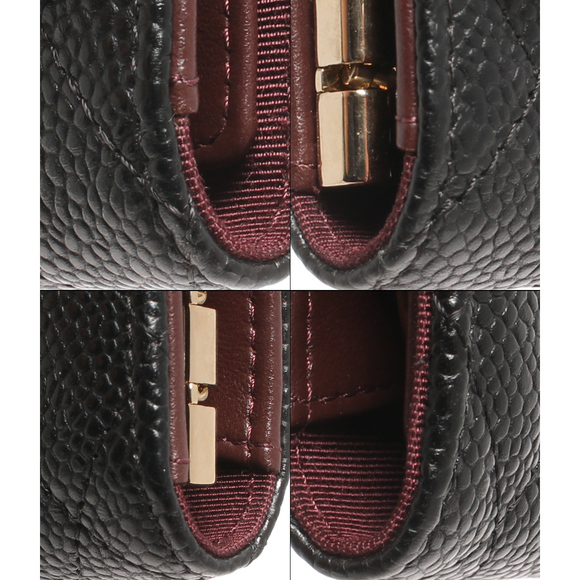 Chanel 4 Key Black Skin Case Caviar Matelasse - Picture 5 of 8